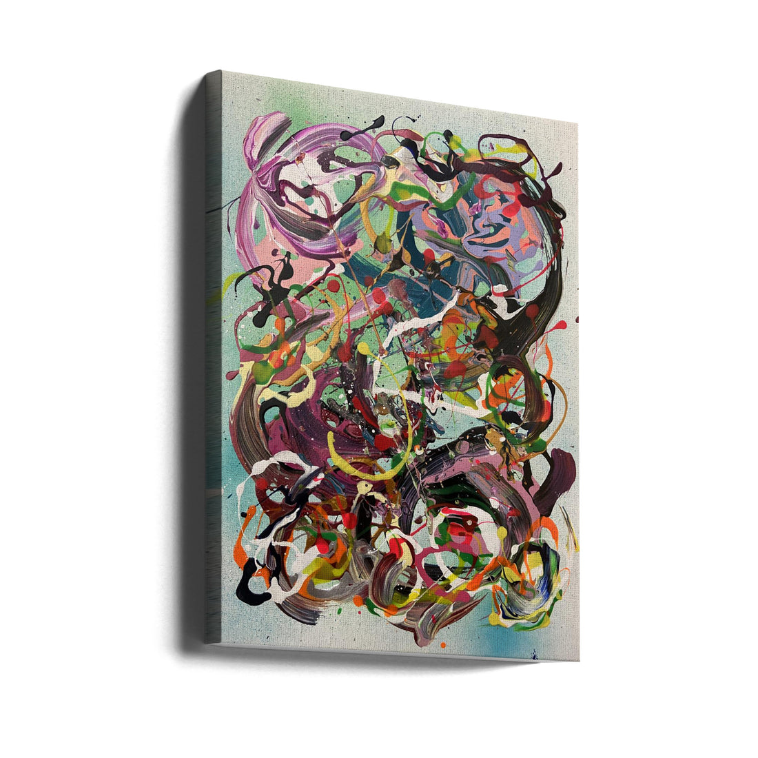 Modern Art Paint by Irene Chua | Abstract Acrylic Painting, Large Canvas Wall Art Print | Artsy Earth