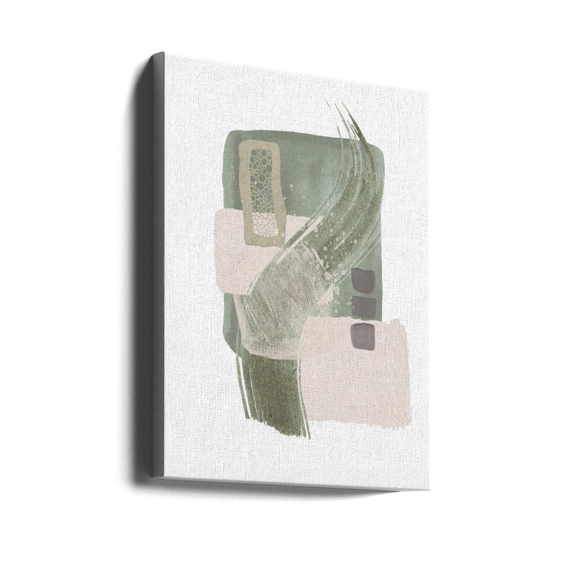 Green Serenity 3 by Sally Ann Moss | Abstract Geometric Art, Large Canvas Wall Art Print | Artsy Earth