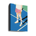 Tennis Champion by Rosi Feist | Tennis Player Sport, Large Canvas Wall Art Print | Artsy Earth