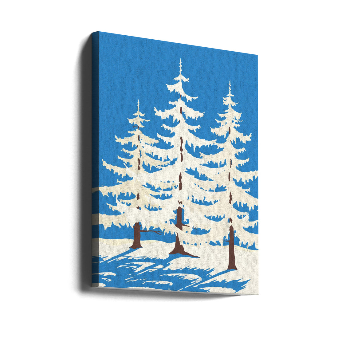 Harz Winter Trees by Rosi Feist | Snowy Pine Forest, Large Canvas Wall Art Print | Artsy Earth