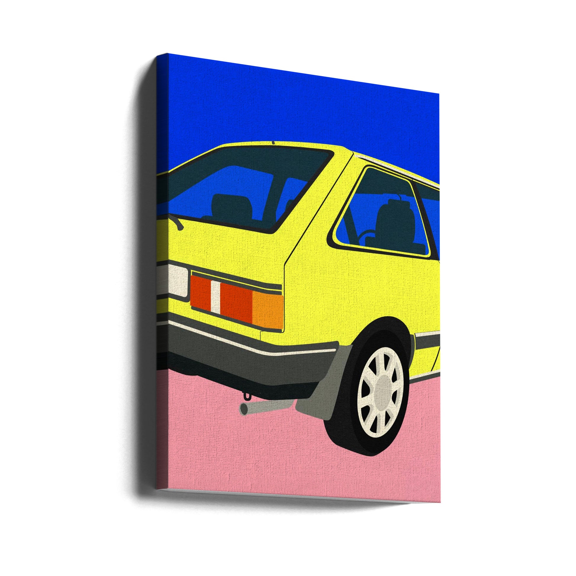 Modern Car Design by Rosi Feist | Land Vehicle Transport, Large Canvas Wall Art Print | Artsy Earth