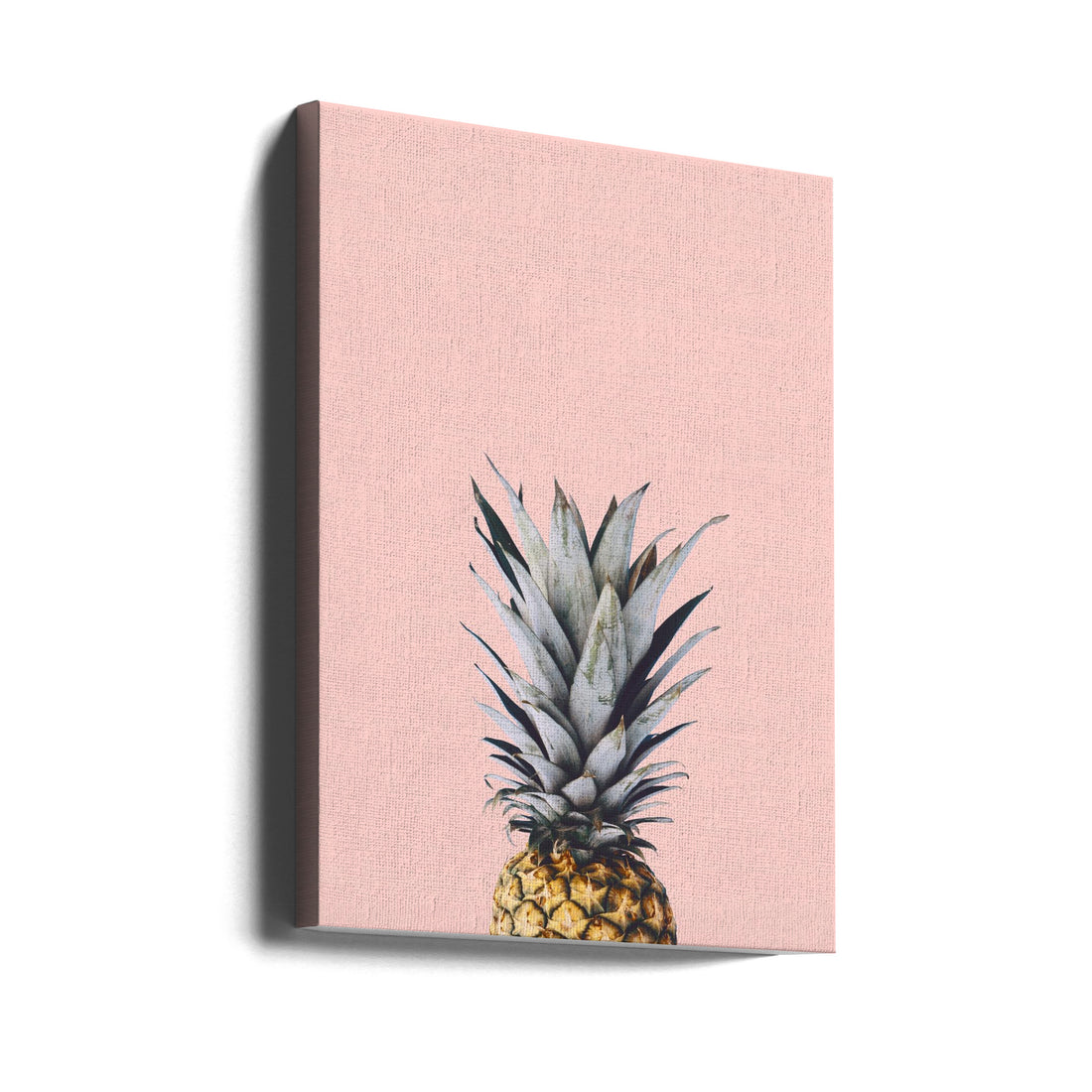 Pineapple Art by Vitor Costa | Watercolor Botanical Abstract, Large Canvas Wall Art Print | Artsy Earth