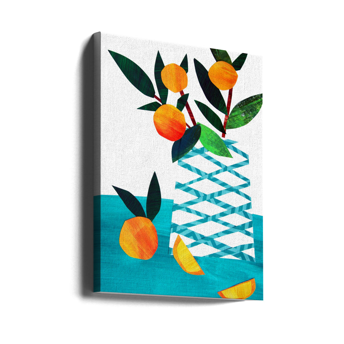 Brilliant Morning by Shelley Hampe | Bright Citrus Art, Large Canvas Wall Art Print | Artsy Earth