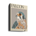 Vintage Falcon Art by Cranio Dsgn / Alex G. | Bird Of Prey Poster, Large Canvas Wall Art Print | Artsy Earth