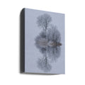 winter stillness by Norbert Maier | Serene Frozen Landscape, Large Canvas Wall Art Print | Artsy Earth