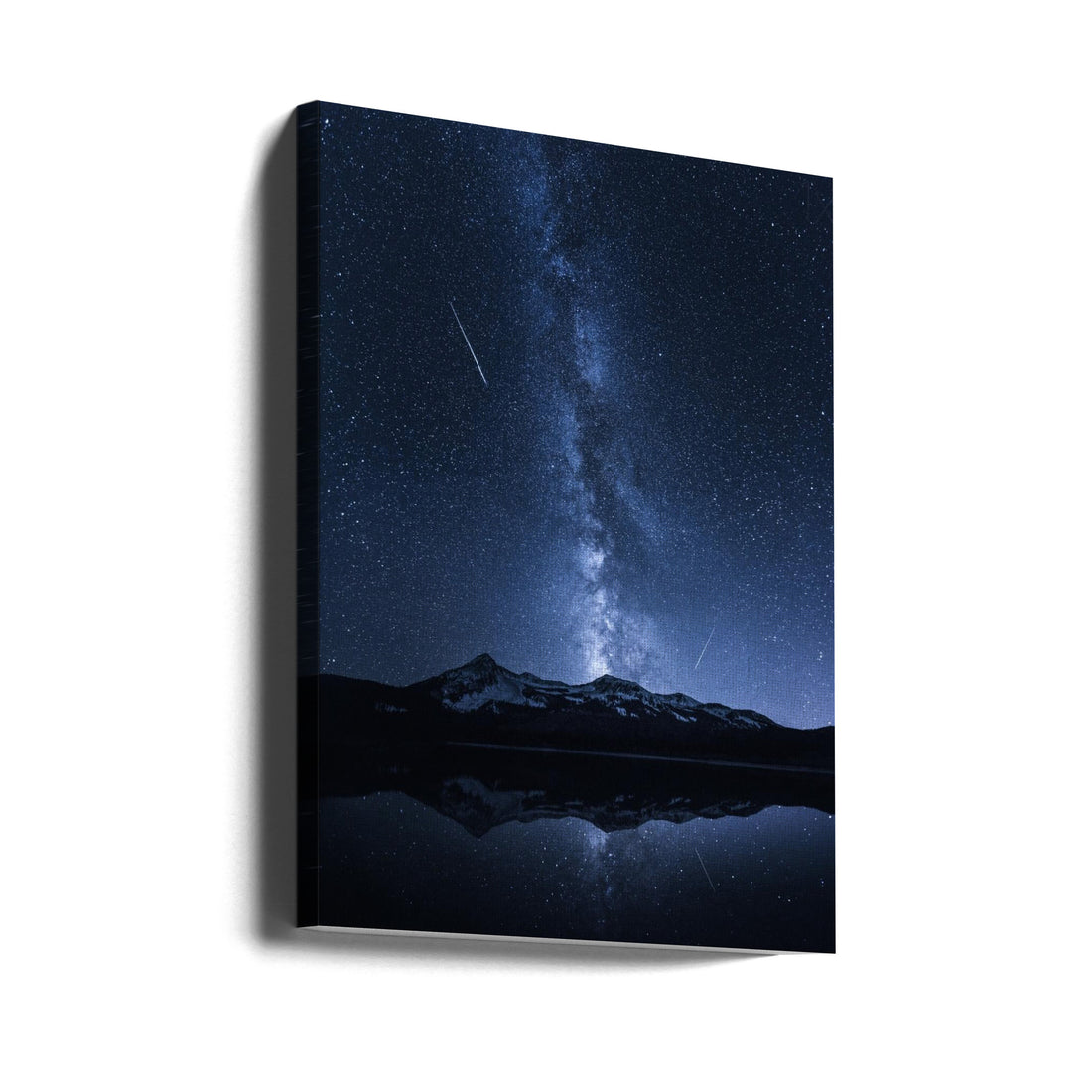 Galaxies Reflection by Toby Harriman | Starry Night Reflection, Large Canvas Wall Art Print | Artsy Earth