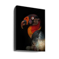 King Vulture Portrait by Ferdinando Valverde | Exotic Bird Portrait, Large Canvas Wall Art Print | Artsy Earth