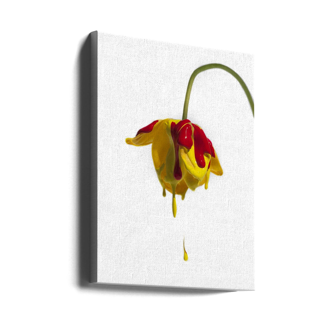 Crying Flower by Kent Mathiesen | Conceptual Botanical Flora, Large Canvas Wall Art Print | Artsy Earth