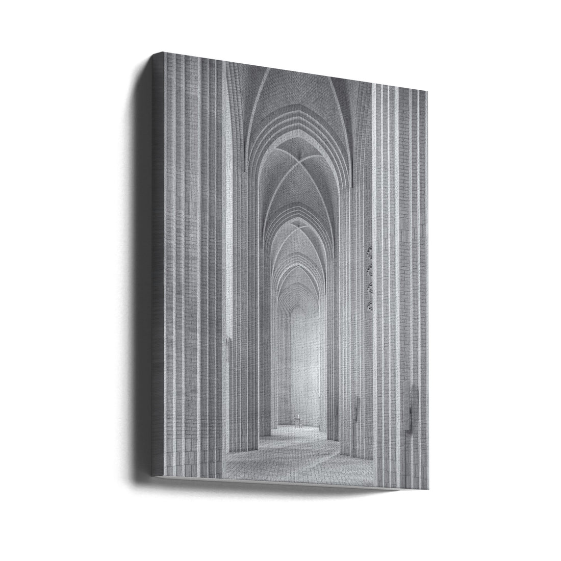 Sacred Architecture by Martin Fleckenstein | Church Interior Architecture, Large Canvas Wall Art Print | Artsy Earth