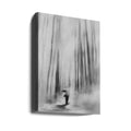 Forest Umbrella by Jay Satriani | Black And White Forest Texture, Large Canvas Wall Art Print | Artsy Earth