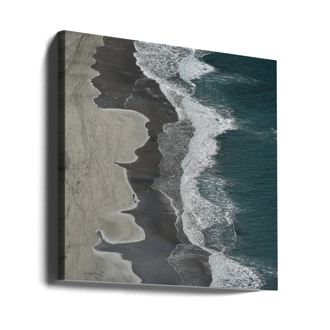 Running Waves by Lex Molenaar | Coastal Beach Landscape, Large Canvas Wall Art Print | Artsy Earth