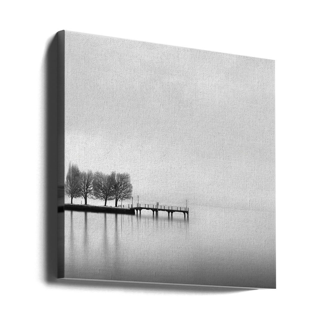 Kastoria Lake by George Digalakis | Serene Lake Landscape, Large Canvas Wall Art Print | Artsy Earth