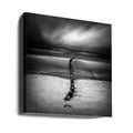 Baltic Seascape by Piotr Krol (bax) | Monochrome Beach Landscape, Large Canvas Wall Art Print | Artsy Earth