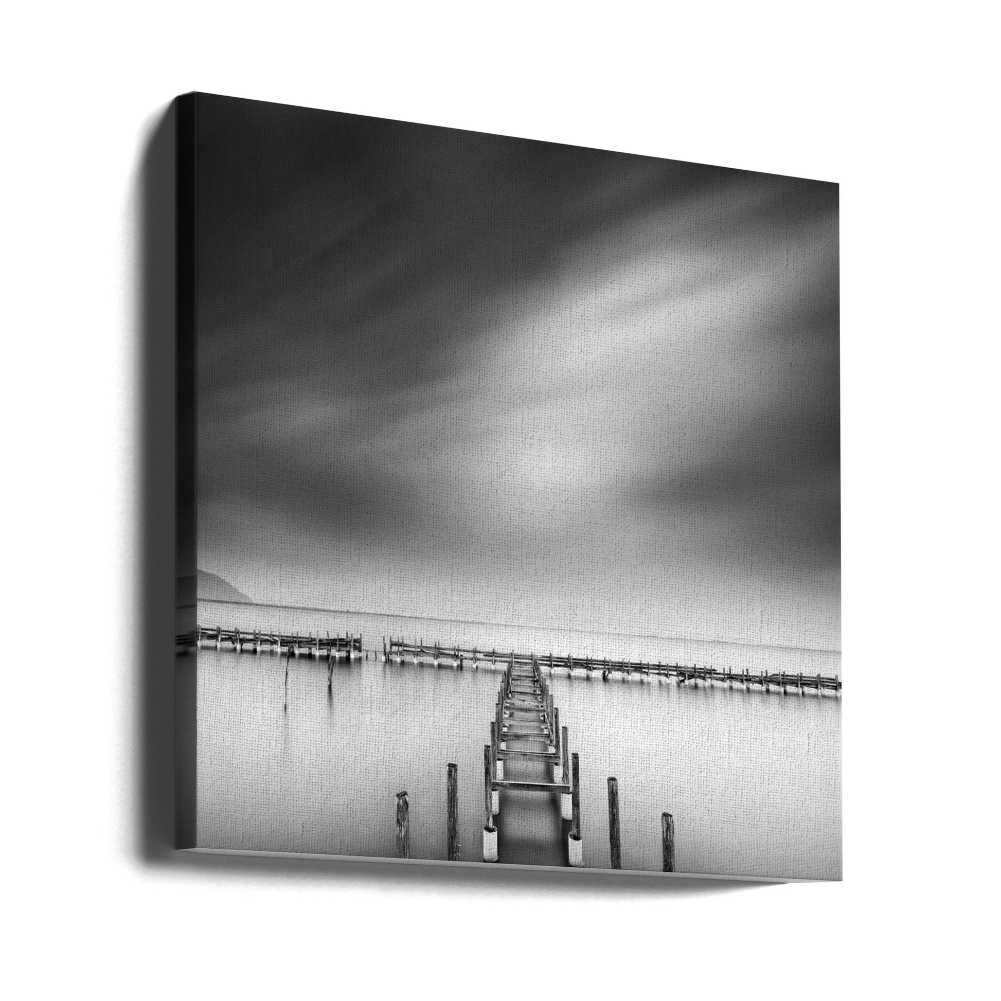 By the Sea by George Digalakis | Serene Coastal Landscape, Large Canvas Wall Art Print | Artsy Earth