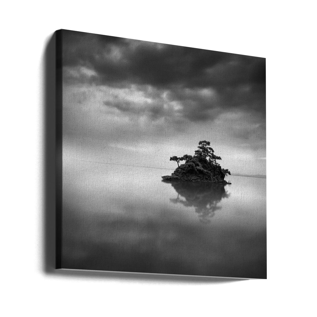 The Island by George Digalakis | Serene Seascape Reflection, Large Canvas Wall Art Print | Artsy Earth