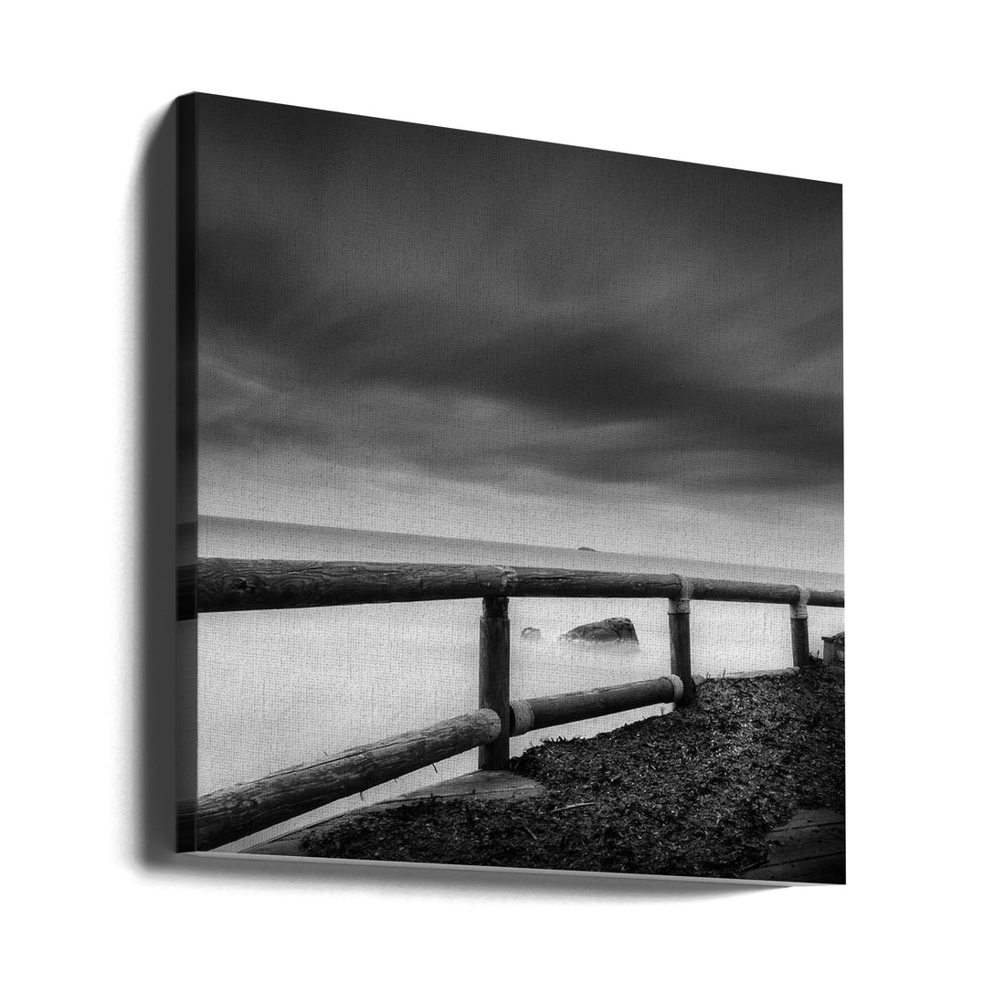 By the Sea by George Digalakis | Coastal Seascape Tranquility, Large Canvas Wall Art Print | Artsy Earth