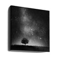 Not so Alone by Sebastien Del Grosso | Starry Night Landscape, Large Canvas Wall Art Print | Artsy Earth