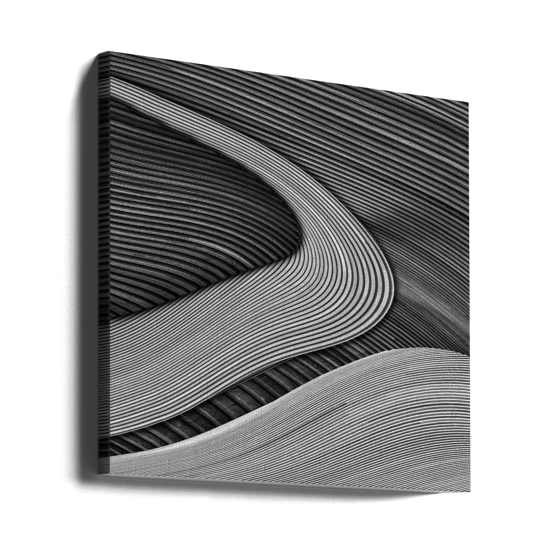 The Wood Project III - Zen Garden by Luc Vangindertael (lagrange) | Abstract Zen Landscape, Large Canvas Wall Art Print | Artsy Earth