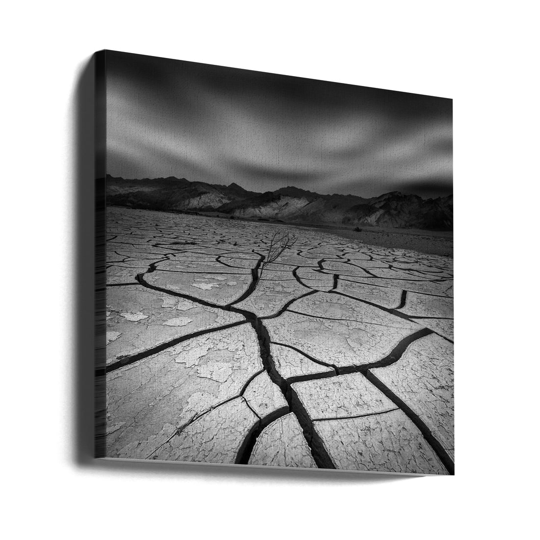 Desperate Ground by Yi Fan | Cracked Desert Landscape, Large Canvas Wall Art Print | Artsy Earth