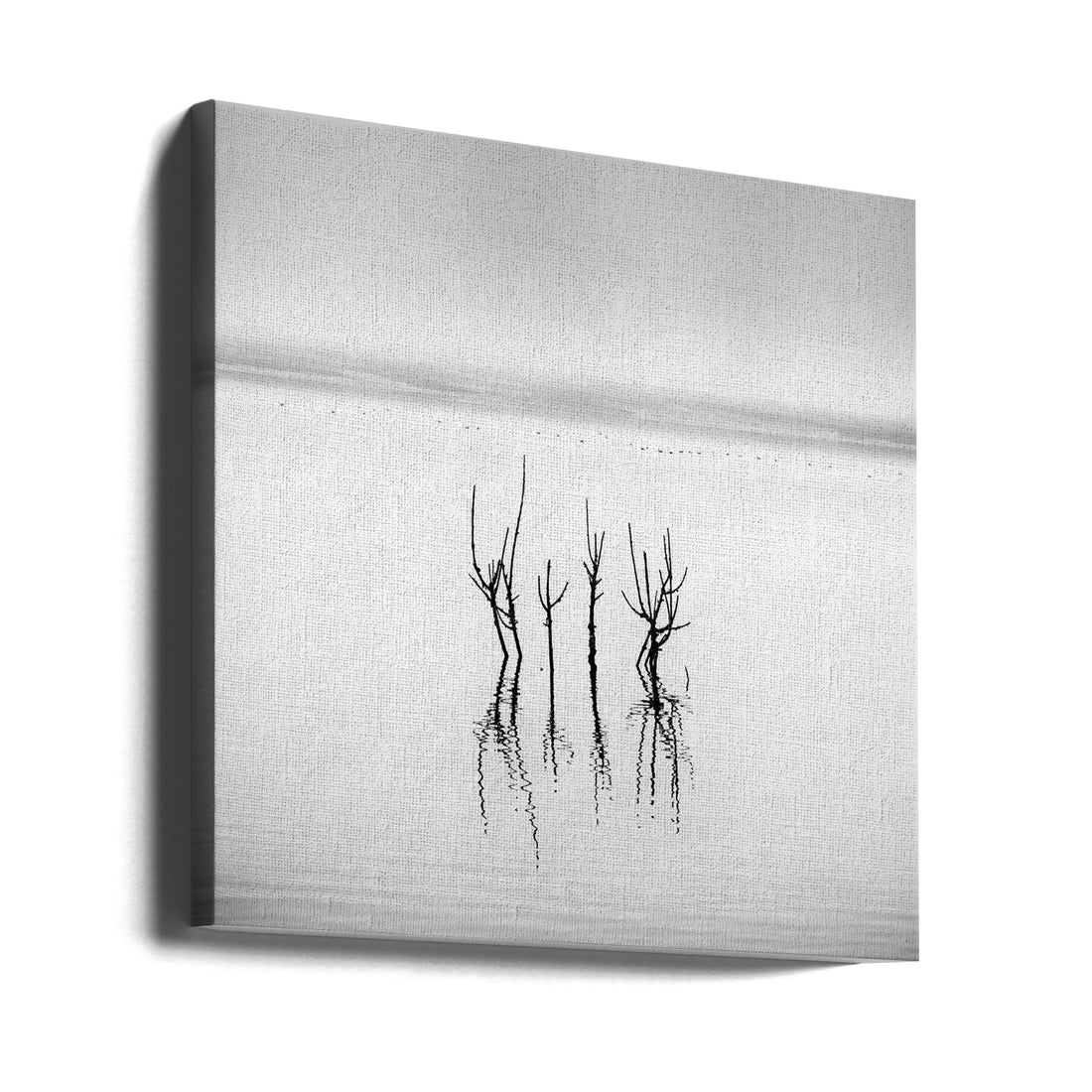 Vegoritida Lake by George Digalakis | Minimalist Lake Landscape, Large Canvas Wall Art Print | Artsy Earth