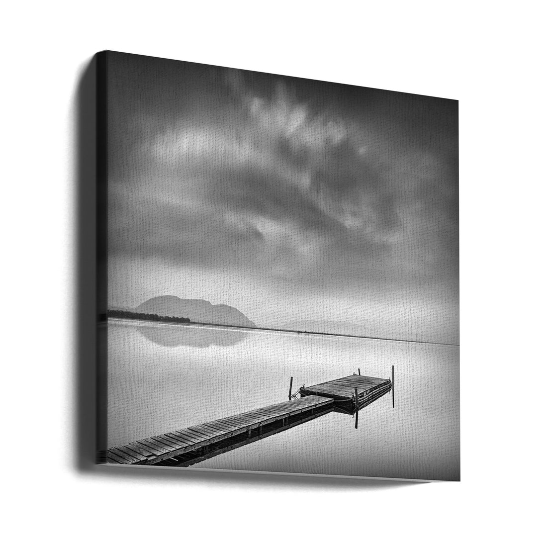 Tranquillity by George Digalakis | Serene Seascape Pier, Large Canvas Wall Art Print | Artsy Earth