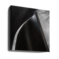 curved steel by Gilbert Claes | Industrial Metal Geometry, Large Canvas Wall Art Print | Artsy Earth