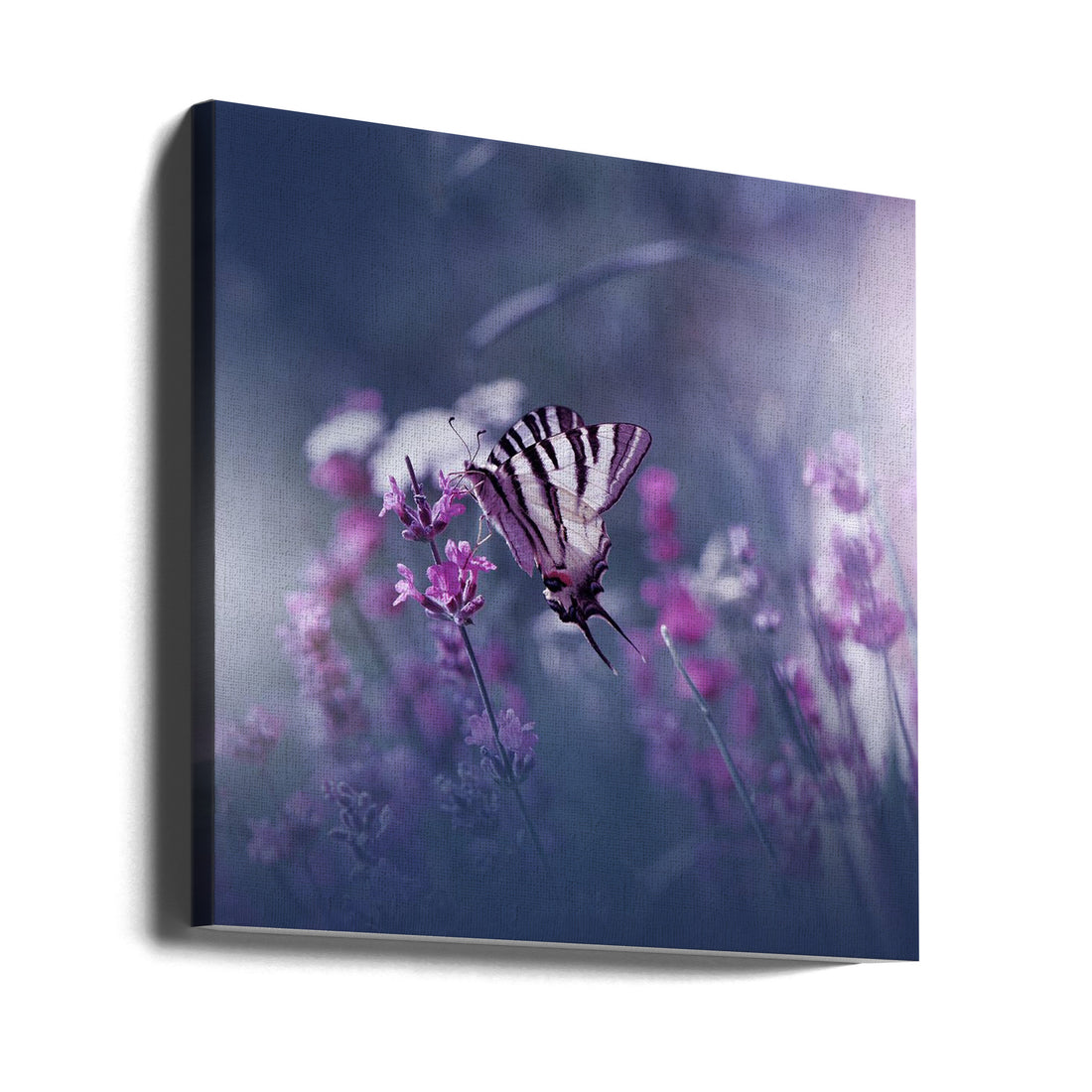 Lavender Queen by Juliana Nan | Purple Floral Garden, Large Canvas Wall Art Print | Artsy Earth