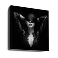 I do not see you! by Boris Belokonov | Blindfolded Portrait Fashion, Large Canvas Wall Art Print | Artsy Earth