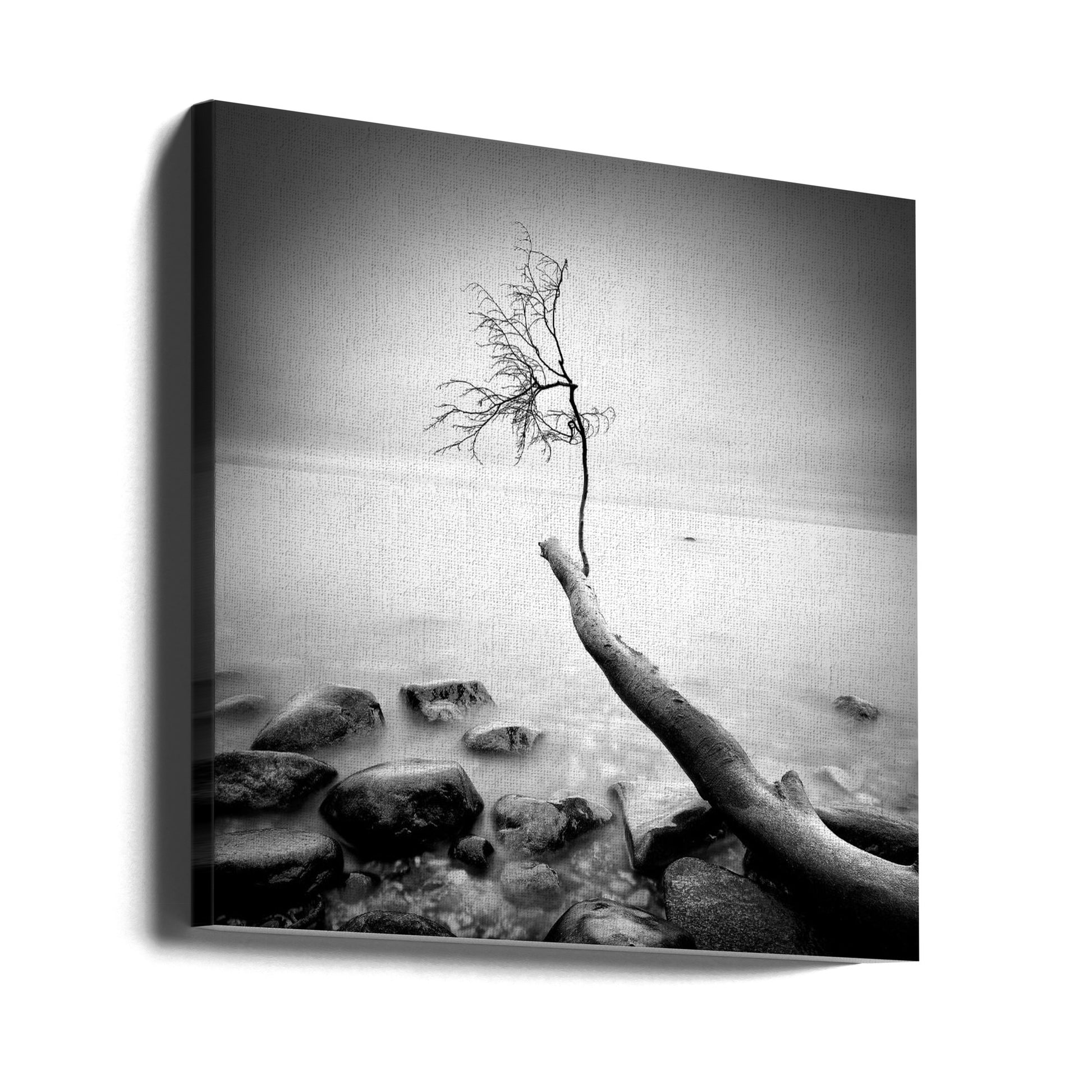 Lost at Sea by Marek Kijevský | Coastal Seascape Minimalism, Large Canvas Wall Art Print | Artsy Earth