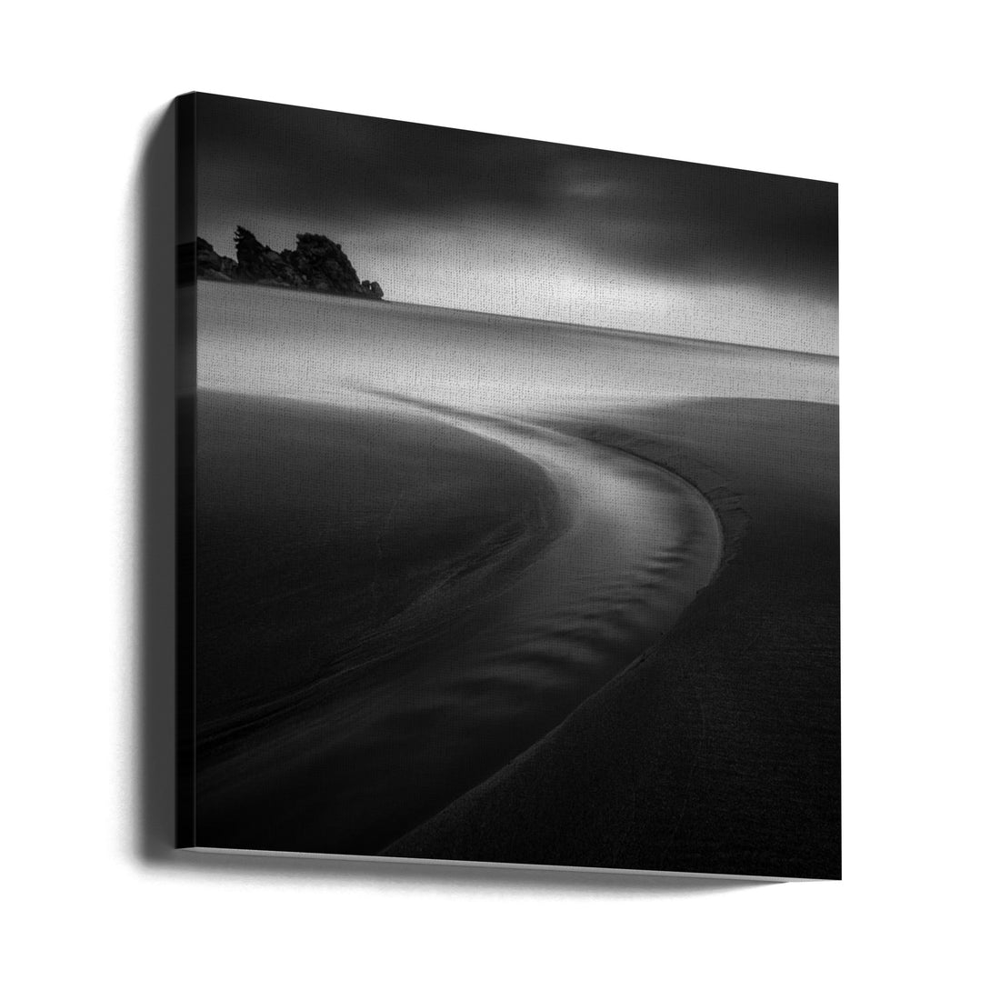 Flow by Costas Economou | Minimalist Coastal Landscape, Large Canvas Wall Art Print | Artsy Earth