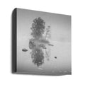 A small place in the world by Benny Pettersson | Serene Foggy Landscape, Large Canvas Wall Art Print | Artsy Earth