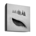 Misty Forest Eye by Daniel Řeřicha | Winter Forest Landscape, Large Canvas Wall Art Print | Artsy Earth