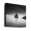 A Piece of Rock by George Digalakis | Minimal Seascape Tranquility, Large Canvas Wall Art Print | Artsy Earth