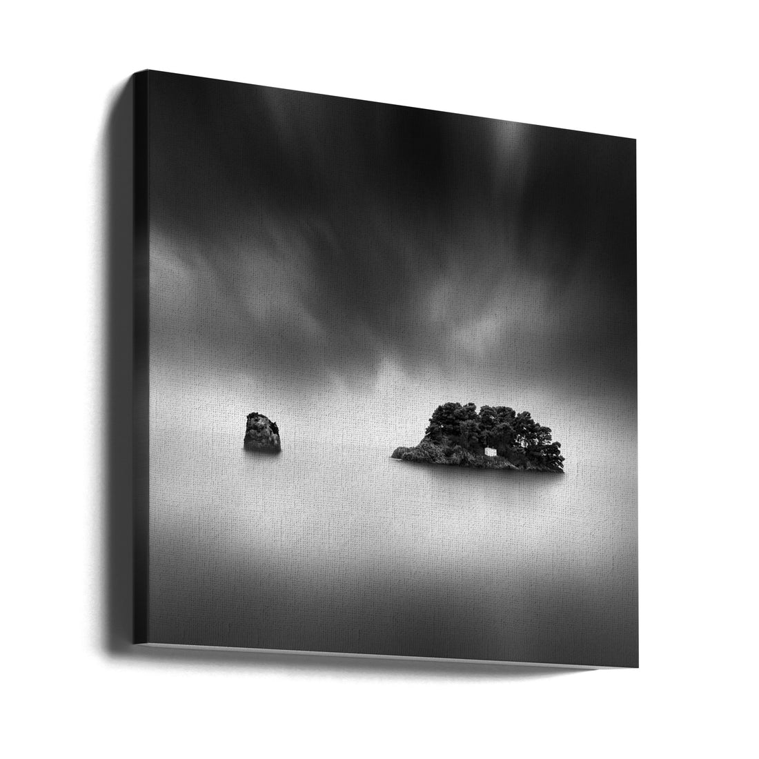 Madonna's Chapel by George Digalakis | Black And White Seascape, Large Canvas Wall Art Print | Artsy Earth