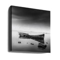 Coastal Seascape by George Digalakis | Abandoned Shipwreck Greece, Large Canvas Wall Art Print | Artsy Earth