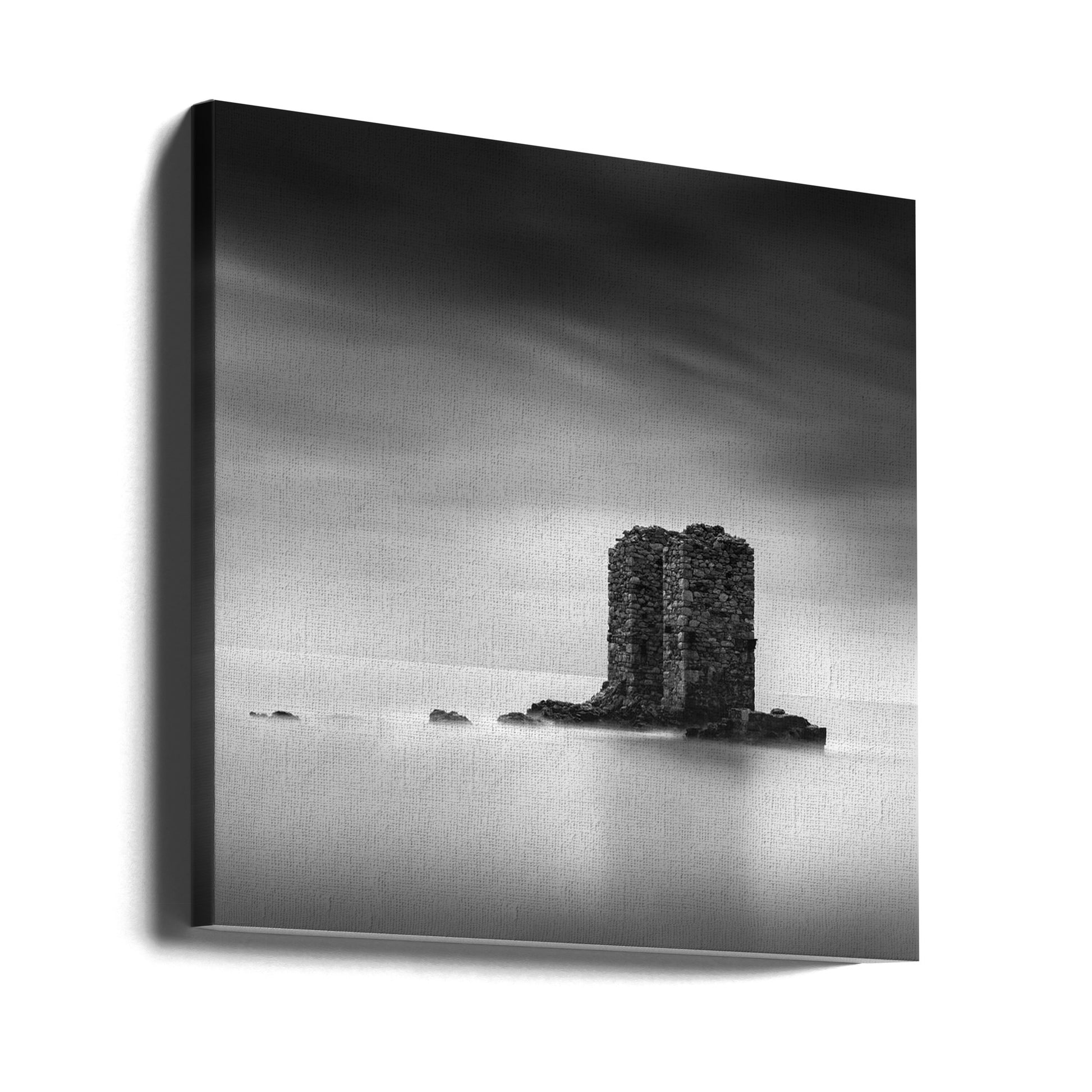 As Time Goes By by George Digalakis | Abandoned Seascape Ruins, Large Canvas Wall Art Print | Artsy Earth