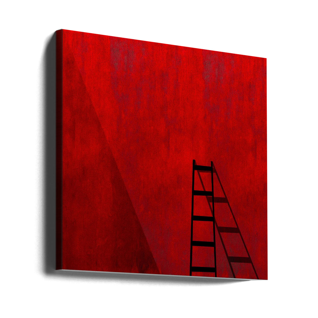 The Red Wall by Inge Schuster | Minimal Abstract Wall, Large Canvas Wall Art Print | Artsy Earth