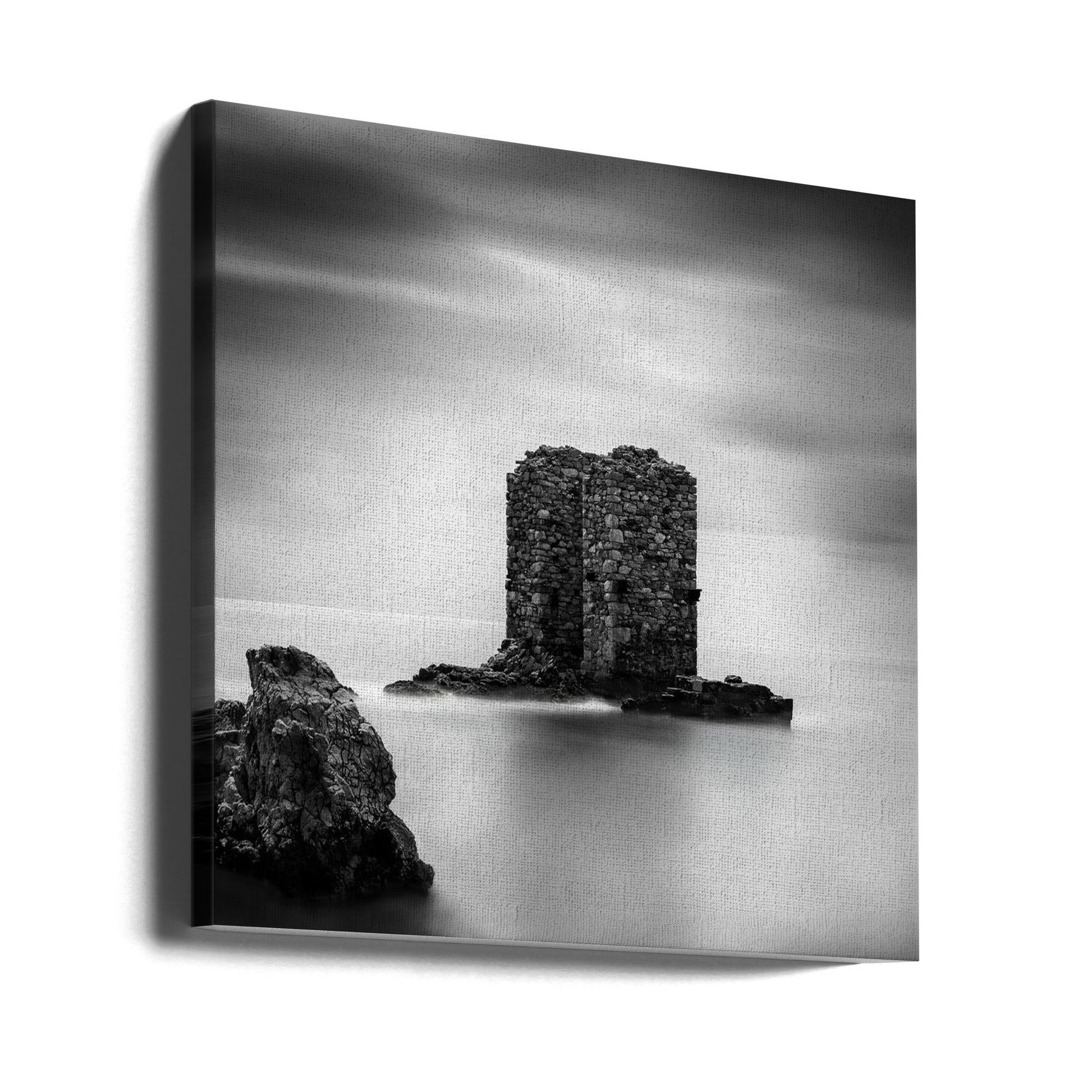 Impressions from Skyros by George Digalakis | Coastal Ruins Landscape, Large Canvas Wall Art Print | Artsy Earth