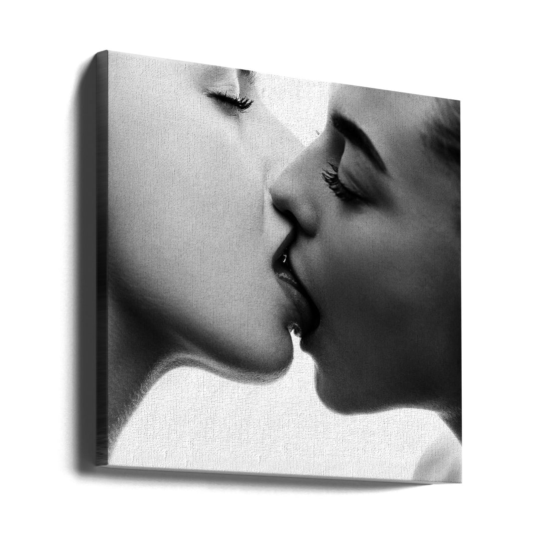 Romantic Kiss by Martin Krystynek Mqep | Sensual Portrait Love, Large Canvas Wall Art Print | Artsy Earth