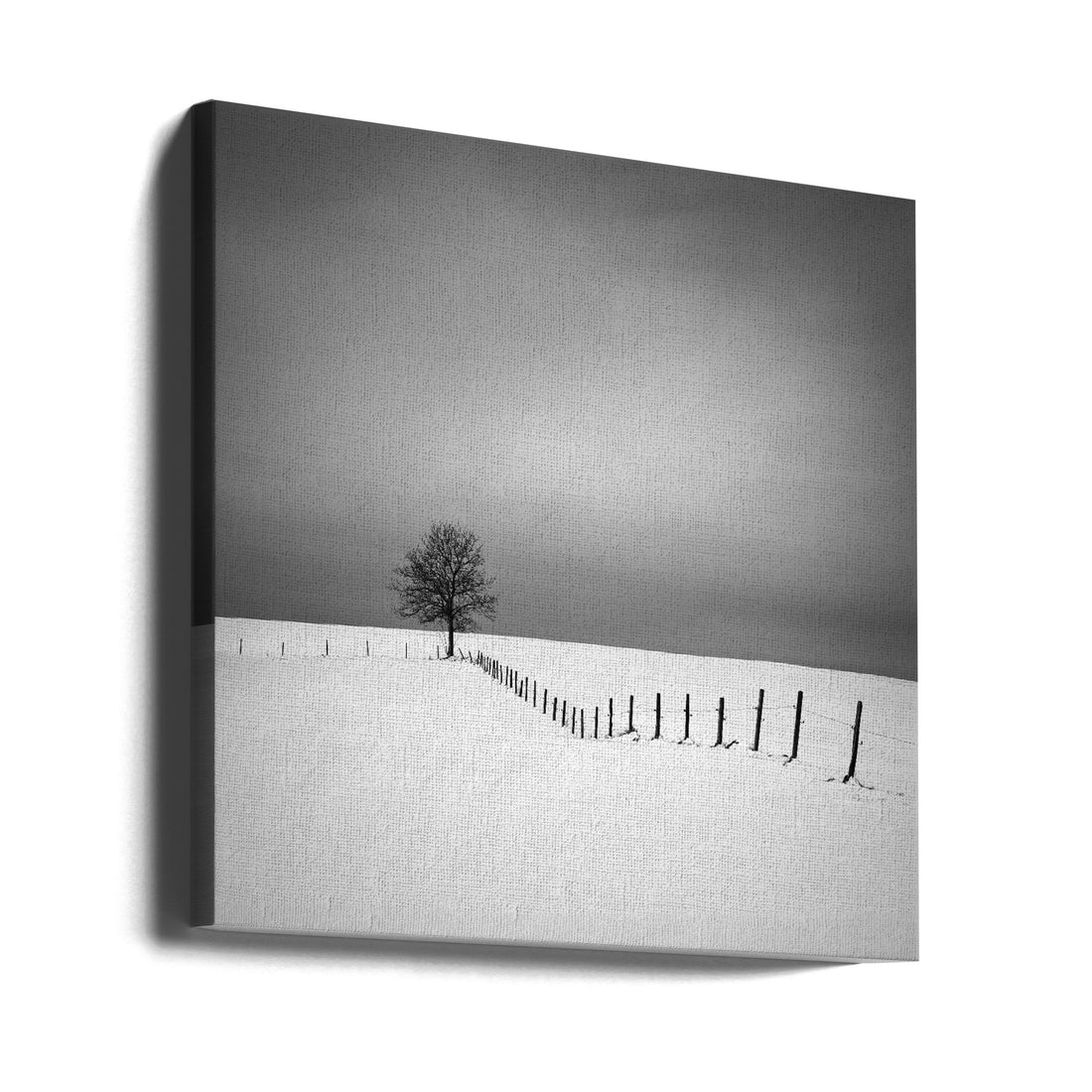 Alignment by Alexej Schulz | Minimalist Winter Landscape, Large Canvas Wall Art Print | Artsy Earth