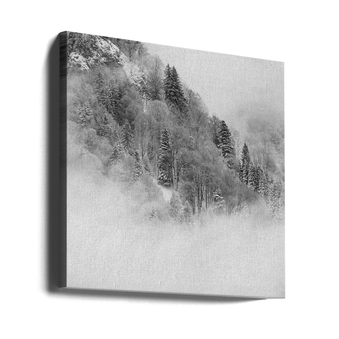 The Foggy Mountain by Renate Wasinger | Mountain Landscape, Large Canvas Wall Art Print | Artsy Earth