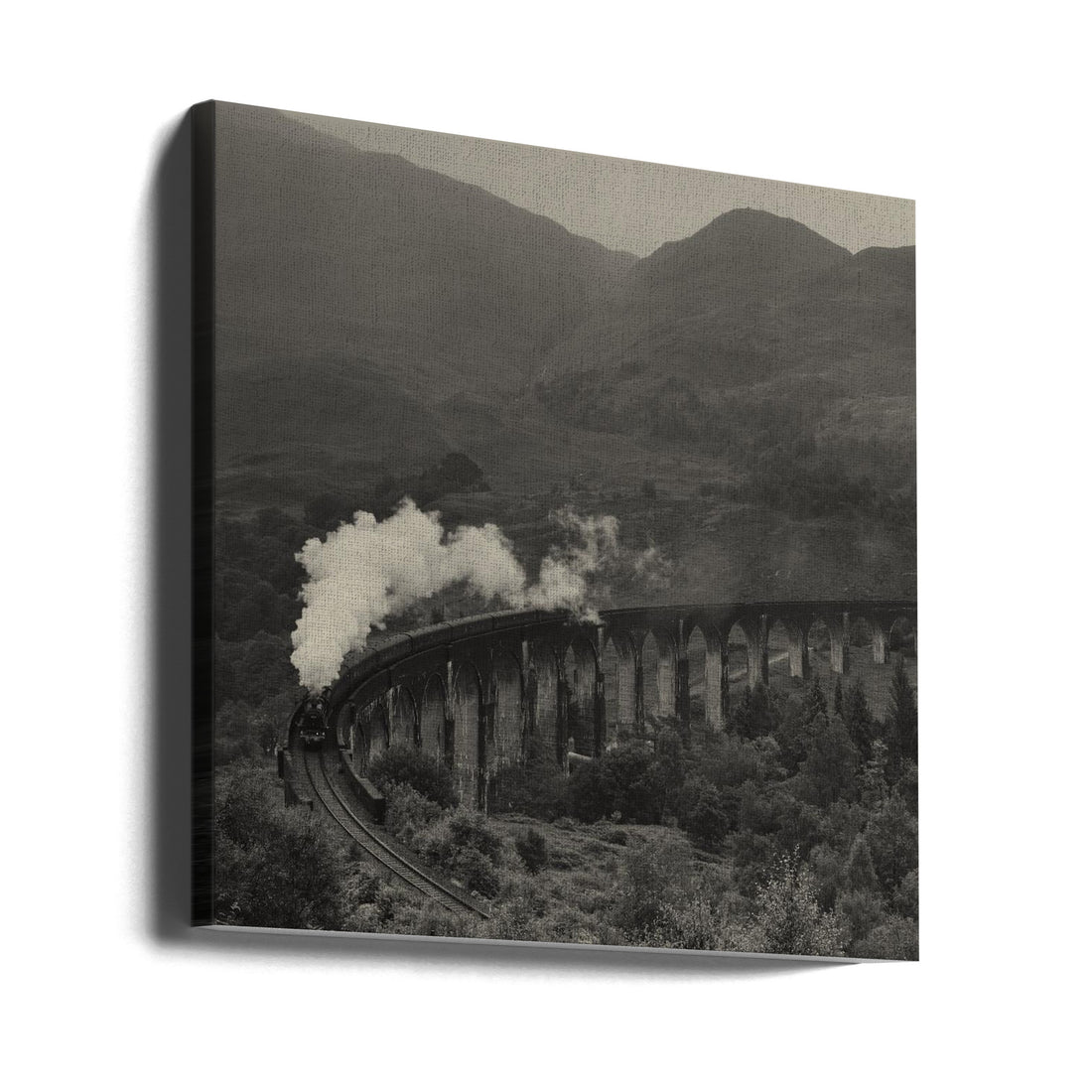 Hogwarts Express by Pawel Majewski | Steam Train Railway, Large Canvas Wall Art Print | Artsy Earth