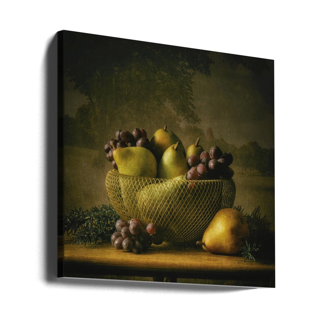 Still Life Late Summer Fruit by Monique Van Velzen | Classic Still Life Fruit, Large Canvas Wall Art Print | Artsy Earth