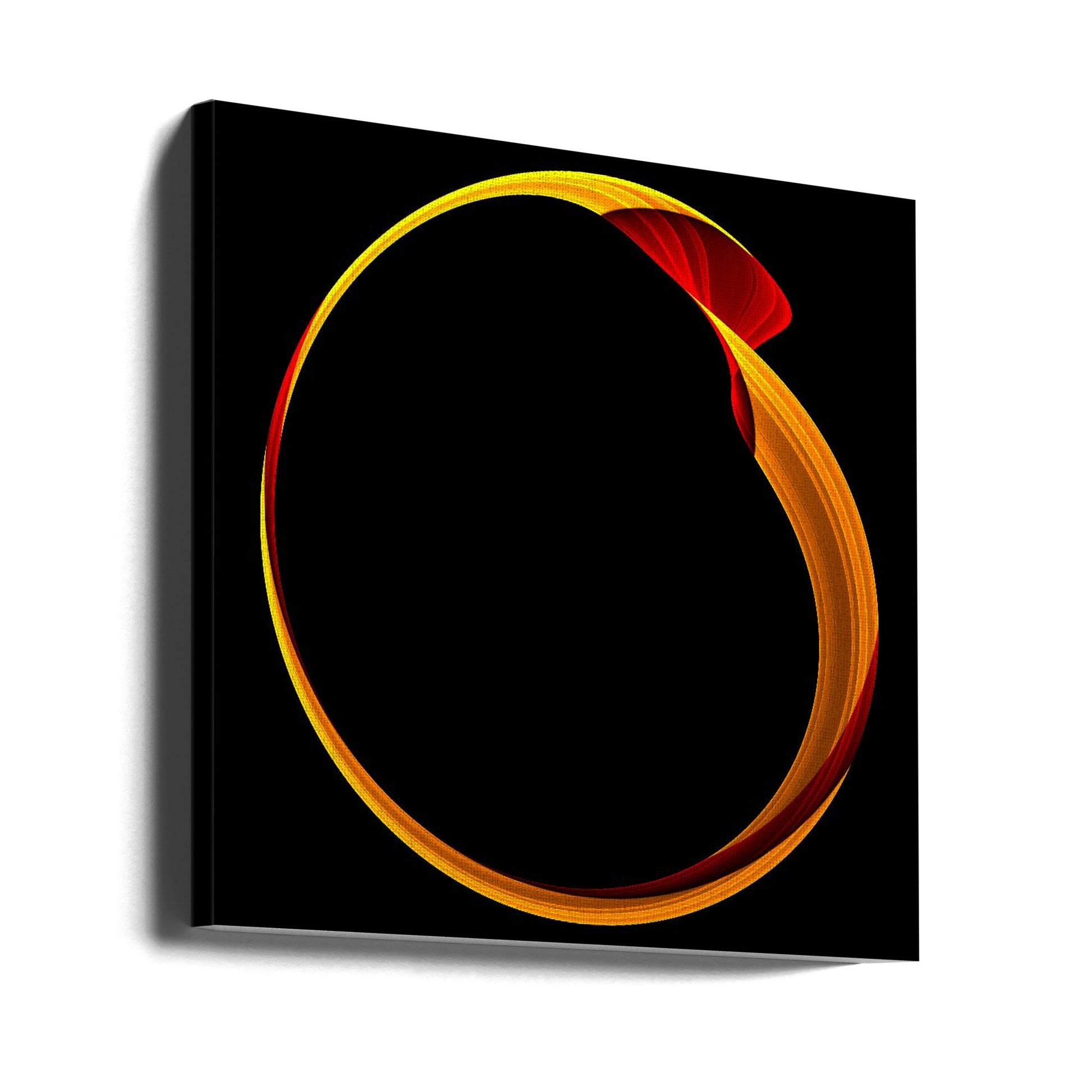 Gold Ring by Mystic Number | Abstract Digital Art, Large Canvas Wall Art Print | Artsy Earth