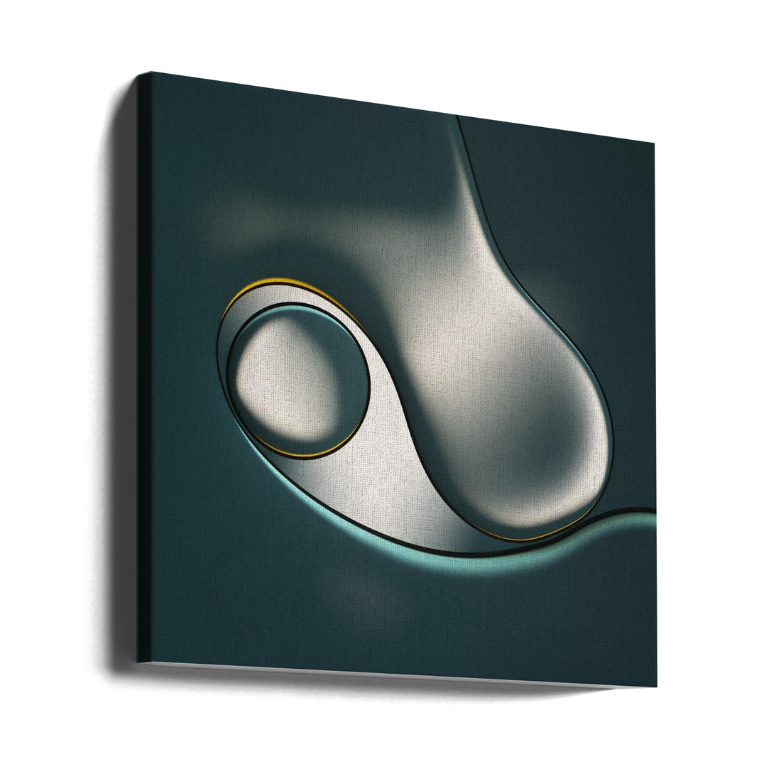 Oil and Water by Martin Parratt | Abstract Liquid Drops, Large Canvas Wall Art Print | Artsy Earth