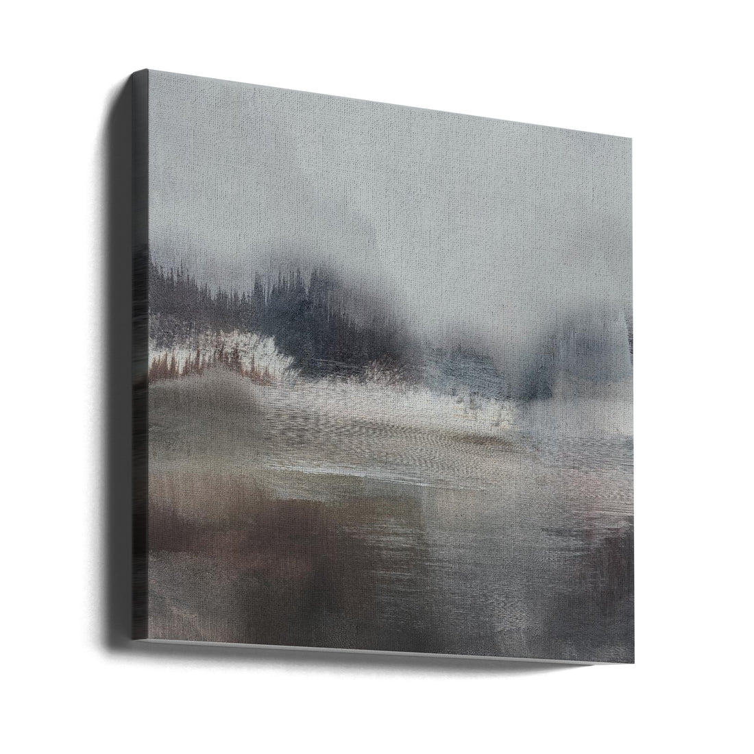 Forest Lake by Dan Hobday | Abstract Landscape Painting, Large Canvas Wall Art Print | Artsy Earth