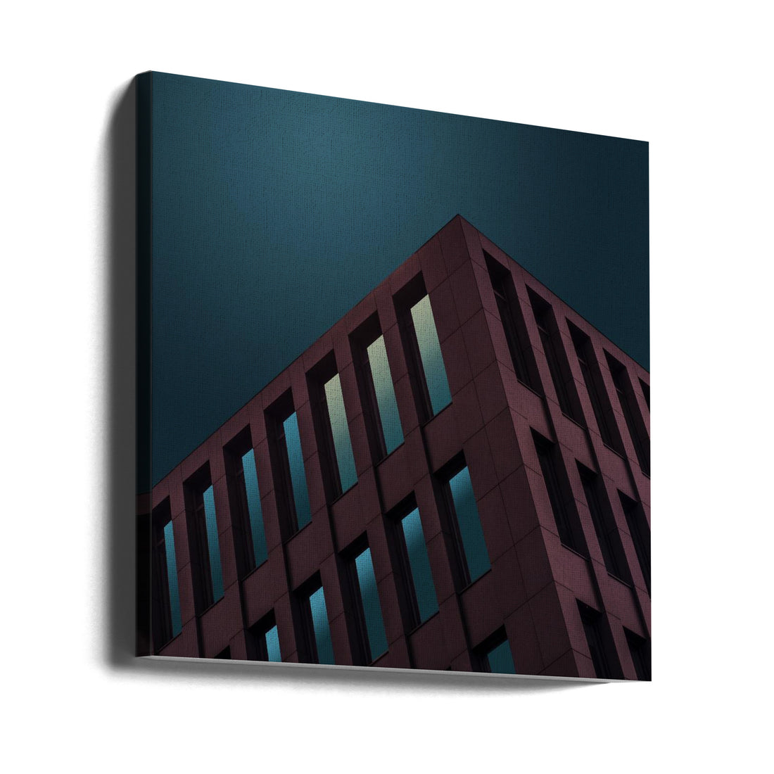 Office Lines by Luc Vangindertael (lagrange) | Modern Building Architecture, Large Canvas Wall Art Print | Artsy Earth