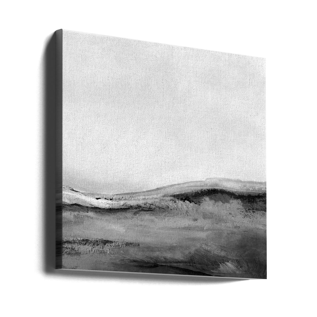 Mono Landscape No2 by Dan Hobday | Abstract Black White Landscape, Large Canvas Wall Art Print | Artsy Earth