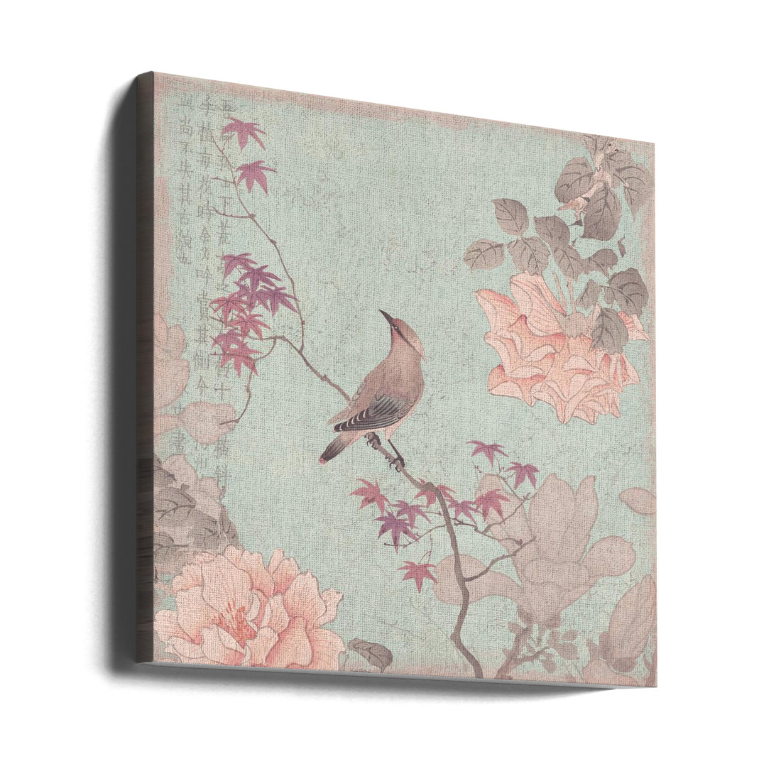 Chinoiserie Birds by Andrea Haase | Floral Birds Chinoiserie, Large Canvas Wall Art Print | Artsy Earth