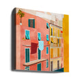 Little Italy Houses by Ana Rut Bre | Italian Urban Architecture, Large Canvas Wall Art Print | Artsy Earth